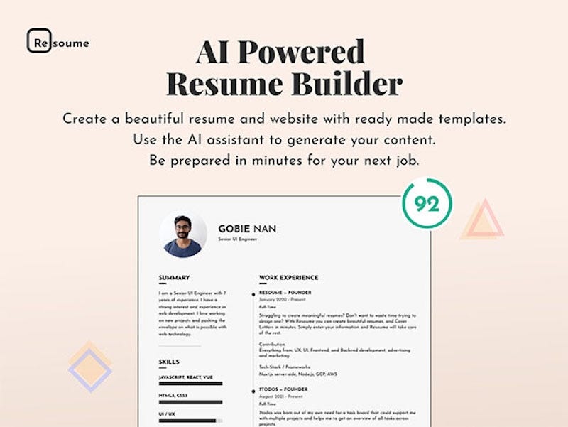 AI-Based Resume Builder