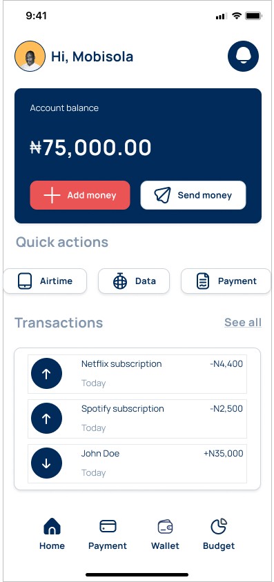 Personal Finance Management App