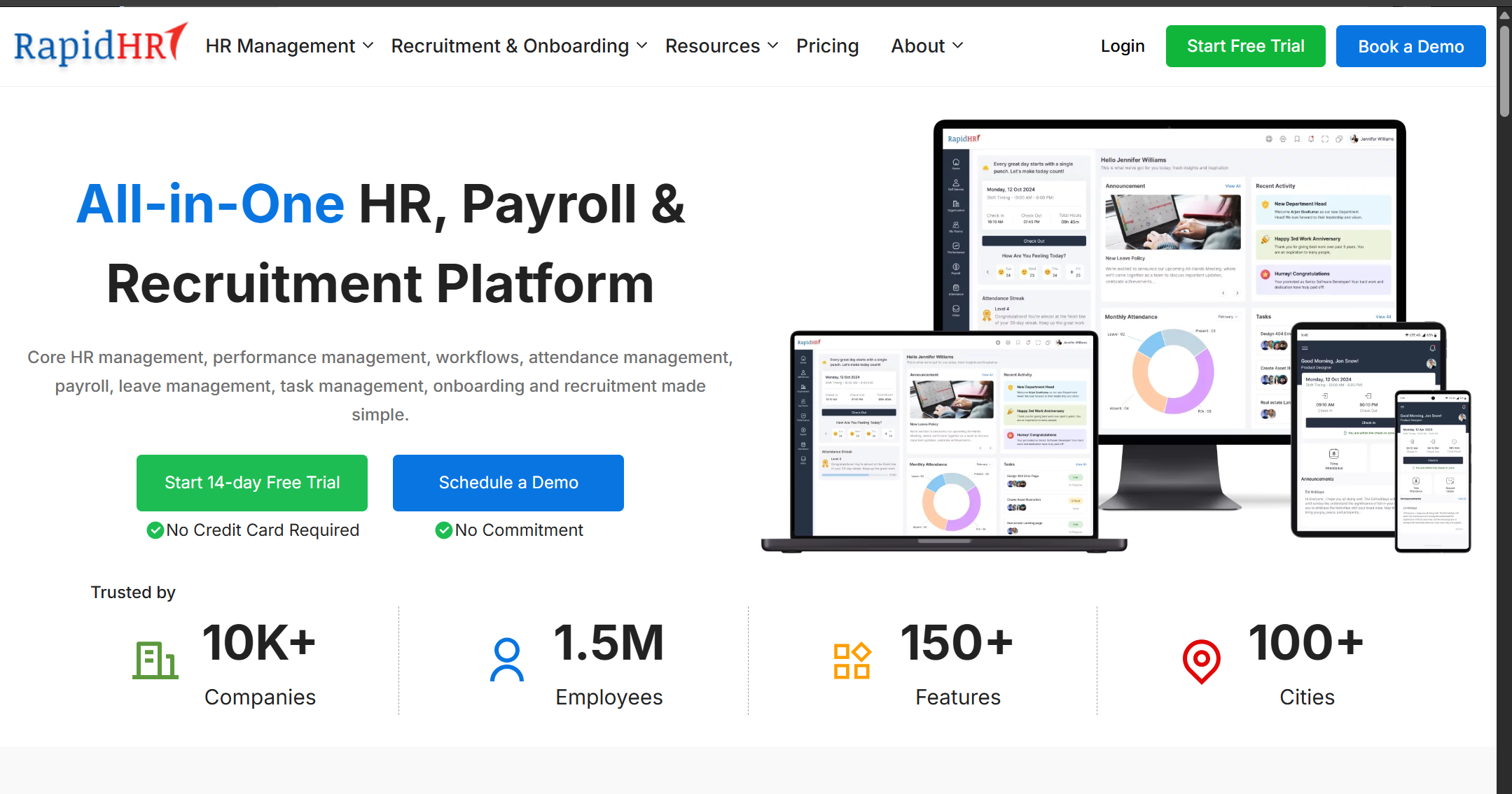 SaaS HR Management Platform